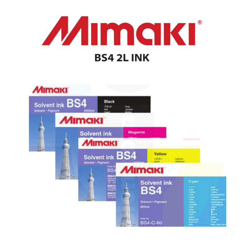 Bsb Ink Large MIMAKI BS4 2L BAG INK - GSW | Large Format Printers
