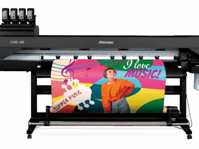 Highlighting the new print and cut solution from Mimaki.